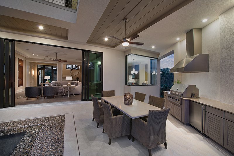 Architectural House Design - Exterior - Outdoor Living 6 for Contemporary House Plan #930-20 - 3 bed, 4 bath