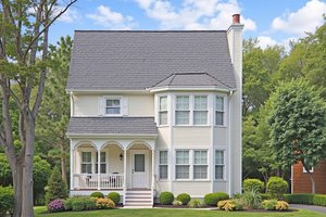 Farmhouse Exterior - Front Elevation Plan #3-197