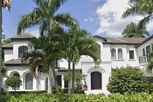 Exterior - Front Elevation 4 for Mediterranean House Plan #548-29 - 6 bed, 7.5 bath