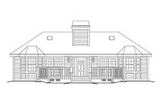 Country Style House Plan - 1 Beds 1 Baths 844 Sq/Ft Plan #57-572 