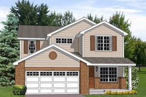 Traditional Exterior - Front Elevation Plan #116-253