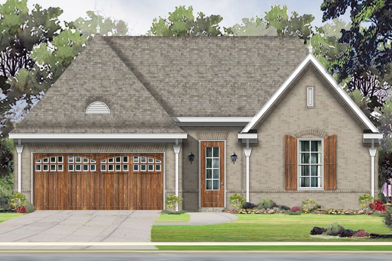 Traditional Style House Plan - 3 Beds 2 Baths 1882 Sq/Ft Plan #424-405