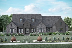 Exterior - Front Elevation 4 for Traditional House Plan #1081-39 - 4 bed, 3 bath