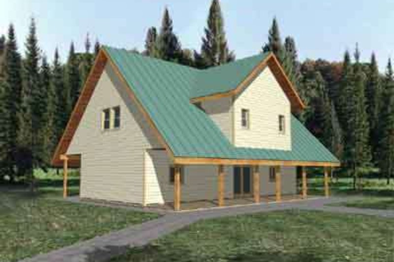 Dream House Plan - Traditional Exterior - Front Elevation Plan #117-280