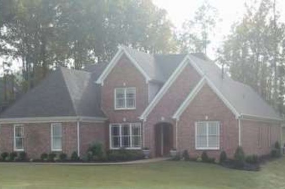 Exterior - Front Elevation for European House Plan #81-1170 - 4 bed, 3.5 bath