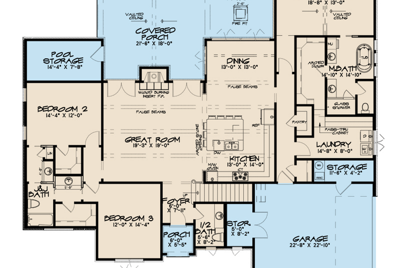 Dream House Plan - Exterior - Front Elevation 3 for European House Plan #923-96 - 3 bed, 3.5 bath