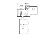 European Style House Plan - 3 Beds 2.5 Baths 2148 Sq/Ft Plan #41-152 