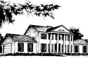 Classical Style House Plan - 5 Beds 4.5 Baths 3737 Sq/Ft Plan #10-264 