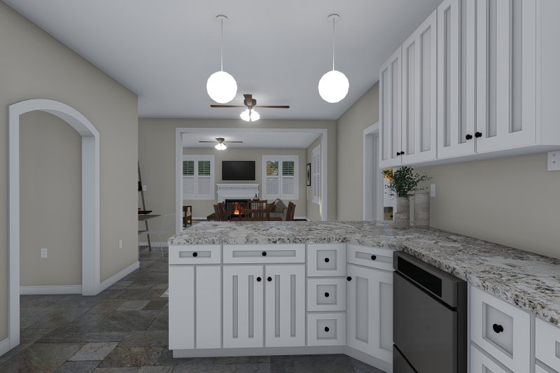 House Plan Design - Interior - Kitchen for Traditional House Plan #1060-105 - 4 bed, 2.5 bath