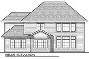 Traditional Style House Plan - 4 Beds 3.5 Baths 2704 Sq/Ft Plan #70-724 