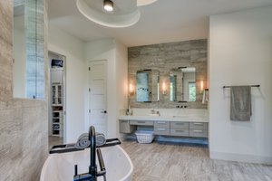 Interior - Master Bathroom 2 for Modern House Plan #1110-39 - 5 bed, 4.5 bath
