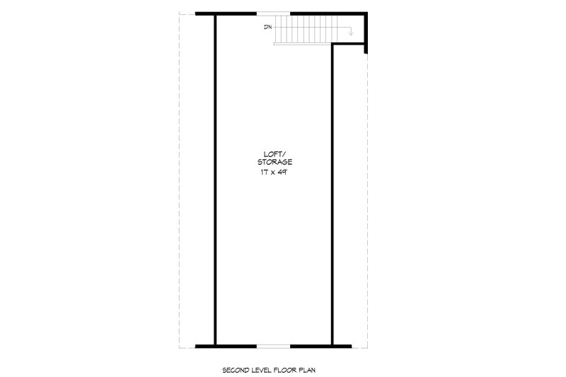 Dream House Plan - Floor Plan - Upper Floor for Southern House Plan #932-86, 0 bath