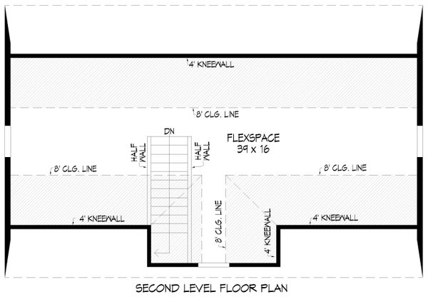 Country Floor Plan - Upper Floor Plan #932-1311