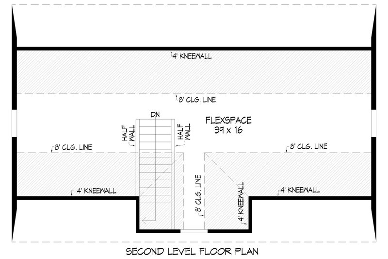 Dream House Plan - Floor Plan - Upper Floor for Country House Plan #932-1311, 0 bath
