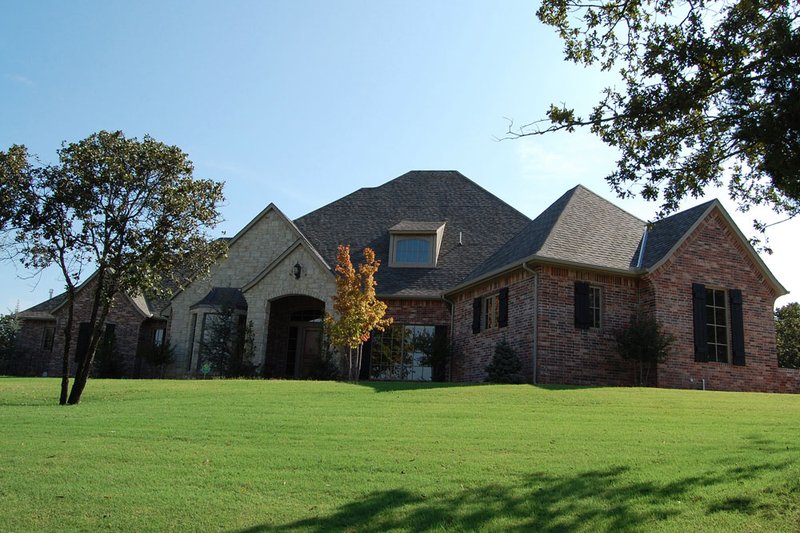 Home Plan - Exterior - Front Elevation 3 for European House Plan #310-514 - 4 bed, 4.5 bath