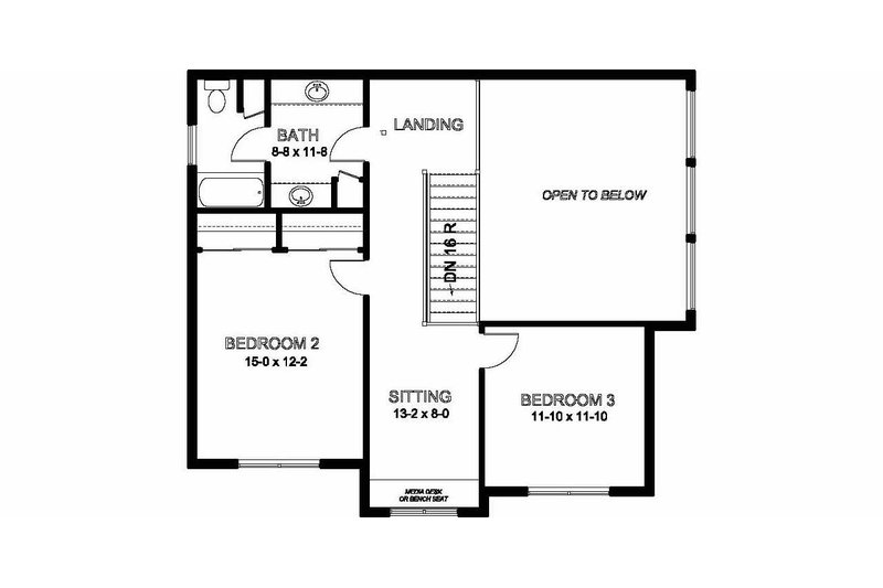 Craftsman Style House Plan - 3 Beds 2.5 Baths 3087 Sq/Ft Plan #126-210 ...