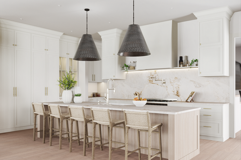 House Design - Interior - Kitchen for Craftsman House Plan #119-450 - 4 bed, 4 bath