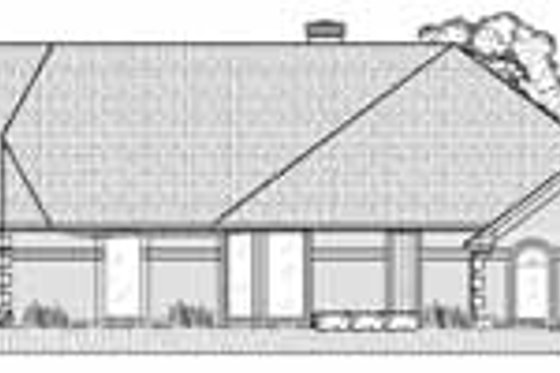 Exterior - Front Elevation for Traditional House Plan #65-186 - 4 bed, 4.5 bath