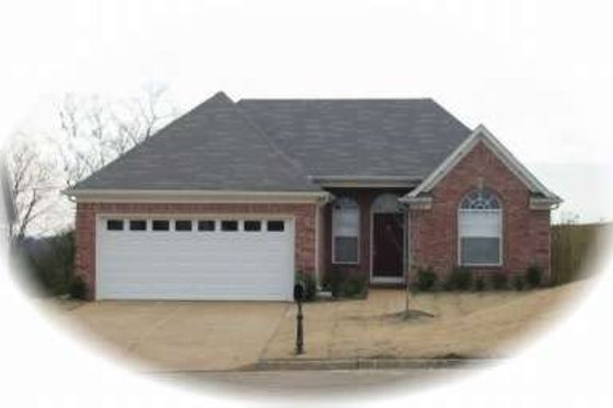 Exterior - Front Elevation for Traditional House Plan #81-701 - 3 bed, 2 bath