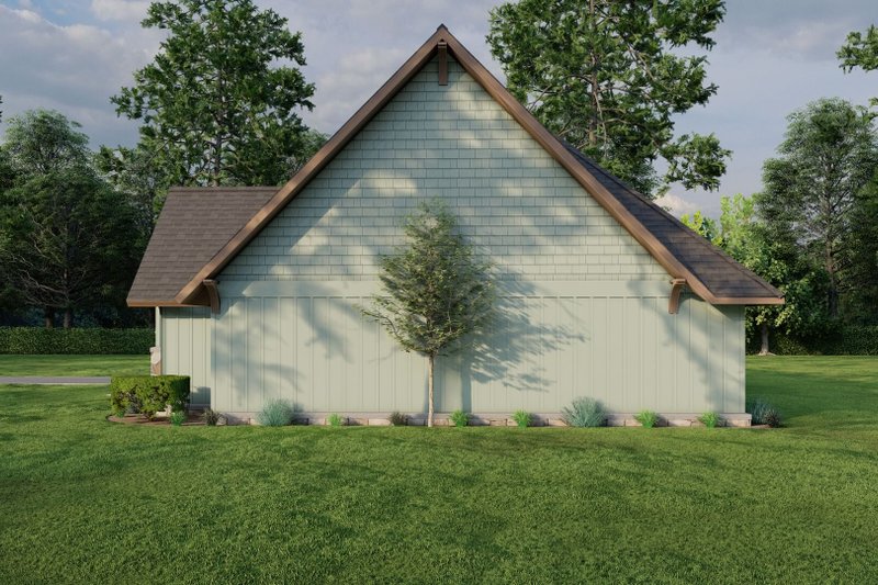 House Blueprint - Exterior - Other Elevation for Craftsman House Plan #17-2259 - 3 bed, 1.5 bath