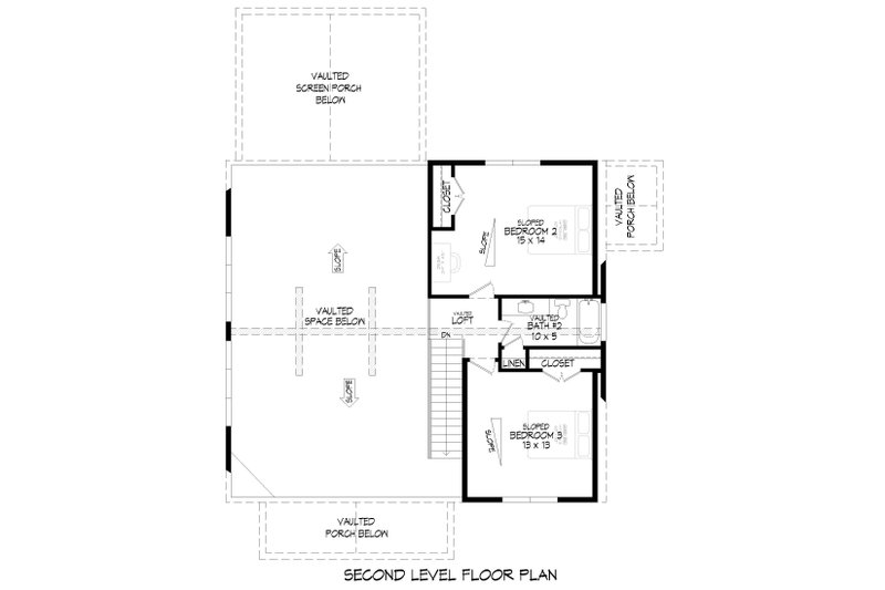 Dream House Plan - Floor Plan - Upper Floor for Country House Plan #932-1227 - 4 bed, 3.5 bath