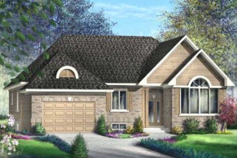 Traditional Style House Plan - 3 Beds 1 Baths 1812 Sq/Ft Plan #25-4124
