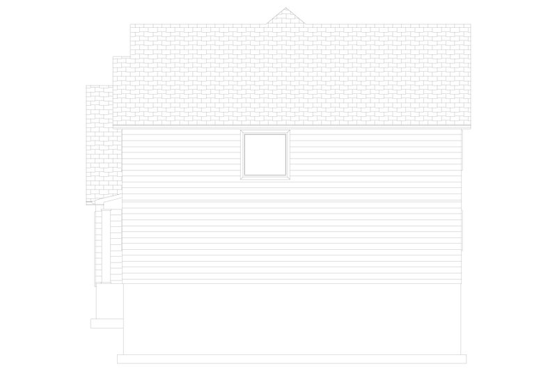 Architectural House Design - Exterior - Other Elevation for Farmhouse House Plan #1060-178 - 4 bed, 2.5 bath