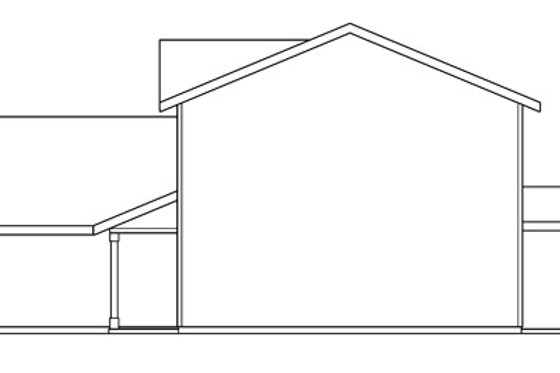 Exterior - Other Elevation 1 for Farmhouse House Plan #124-770 - 4 bed, 2.5 bath