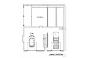 Log Style House Plan - 2 Beds 2 Baths 2112 Sq/Ft Plan #451-5 