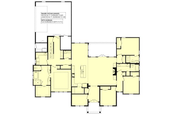 Floor Plan - Other Floor for Farmhouse House Plan #430-265 - 4 bed, 3.5 bath