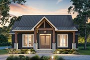 Farmhouse Style House Plan - 3 Beds 2.5 Baths 1633 Sq/Ft Plan #430-404 Exterior 
