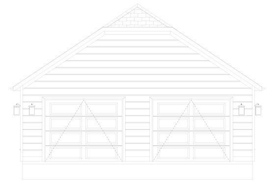 Exterior - Front Elevation 5 for Traditional House Plan #1060-491, 0 bath