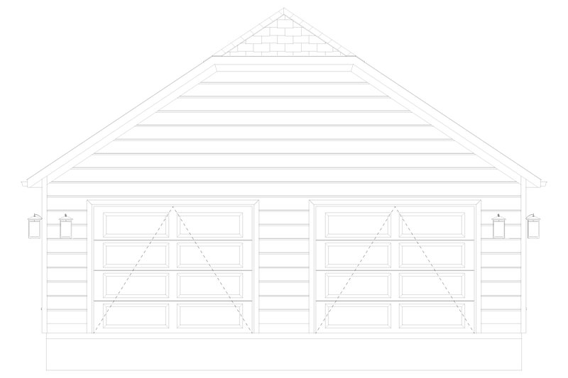 Architectural House Design - Exterior - Front Elevation 5 for Traditional House Plan #1060-491, 0 bath