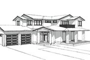 Country Style House Plan - 4 Beds 3.5 Baths 2574 Sq/Ft Plan #1101-35 