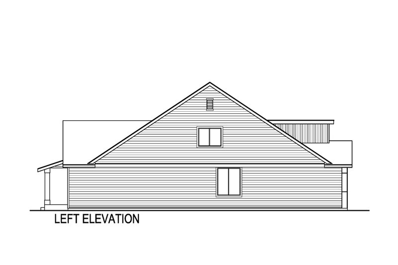 Home Plan - Exterior - Other Elevation for Contemporary House Plan #569-76 - 4 bed, 3 bath