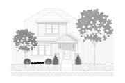 Bungalow Style House Plan - 3 Beds 2.5 Baths 1768 Sq/Ft Plan #932-6 