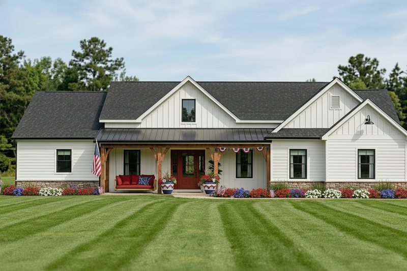 Home Plan - Exterior - Other Elevation 1 for Farmhouse House Plan #1064-123 - 2 bed, 2 bath