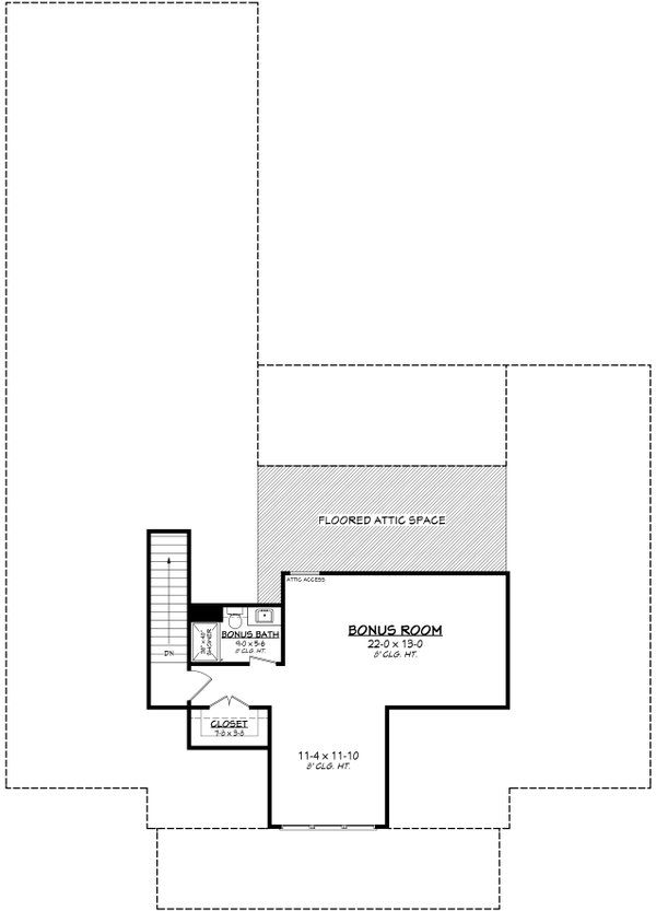 Farmhouse Floor Plan - Other Floor Plan #430-366