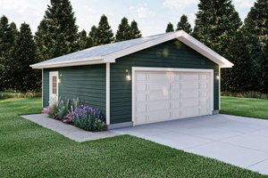 Traditional Exterior - Front Elevation Plan #455-538