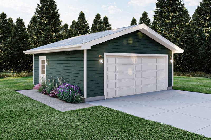 Architectural House Design - Traditional Exterior - Front Elevation Plan #455-538