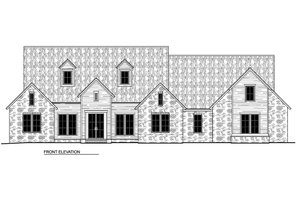 Exterior - Front Elevation 6 for Traditional House Plan #1081-39 - 4 bed, 3 bath