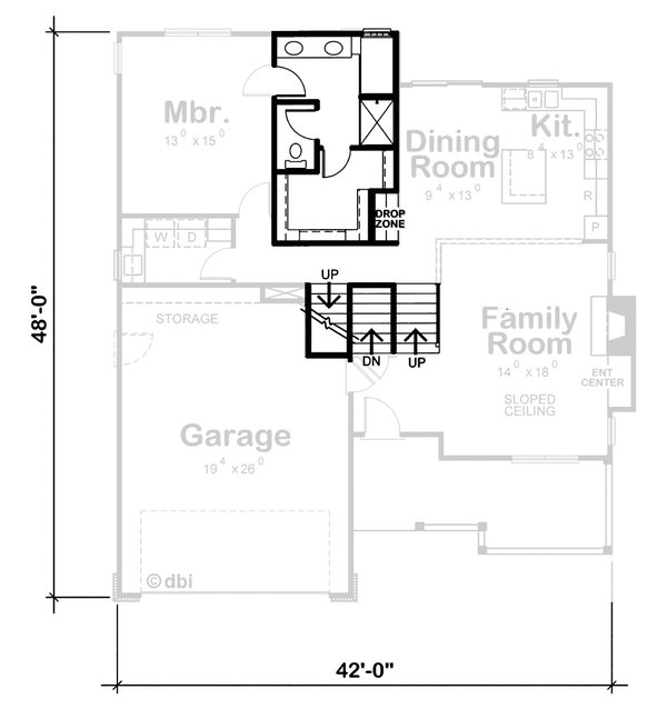 Dream House Plan - Traditional Floor Plan - Other Floor Plan #20-1786