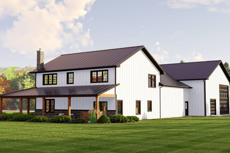 Home Plan - Exterior - Other Elevation for Barndominium House Plan #1064-226 - 3 bed, 2.5 bath