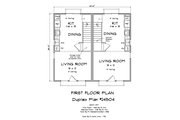 Cottage Style House Plan - 2 Beds 1 Baths 896 Sq/Ft Plan #513-2297 