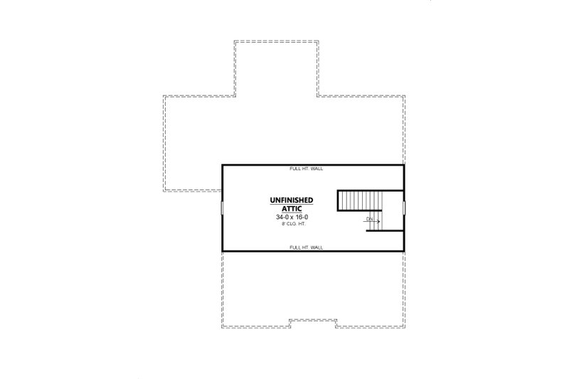 Architectural House Design - Floor Plan - Other Floor for Farmhouse House Plan #1080-22 - 5 bed, 4.5 bath