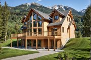 Cabin Style House Plan - 3 Beds 2.5 Baths 2281 Sq/Ft Plan #117-549 Exterior 