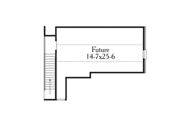 Dream House Plan - Floor Plan - Other Floor for Country House Plan #406-157 - 3 bed, 2 bath