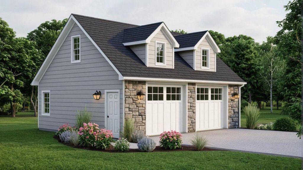 Exterior - Front Elevation 2 for Craftsman House Plan #1064-50, 0 bath