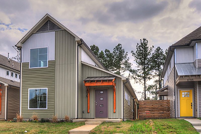 Home Plan - Contemporary Exterior - Front Elevation Plan #932-7
