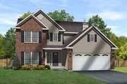 Traditional Style House Plan - 3 Beds 2.5 Baths 2211 Sq/Ft Plan #22-463 